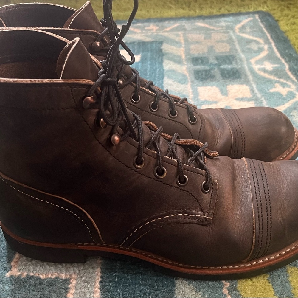 Red Wings Iron Ranger Boots size 9
